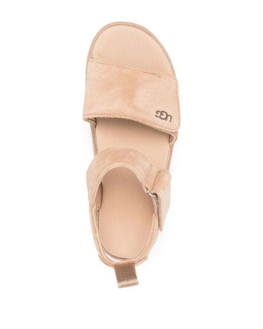 Ugg Natural Goldenstar Touch-Strap Sandals
