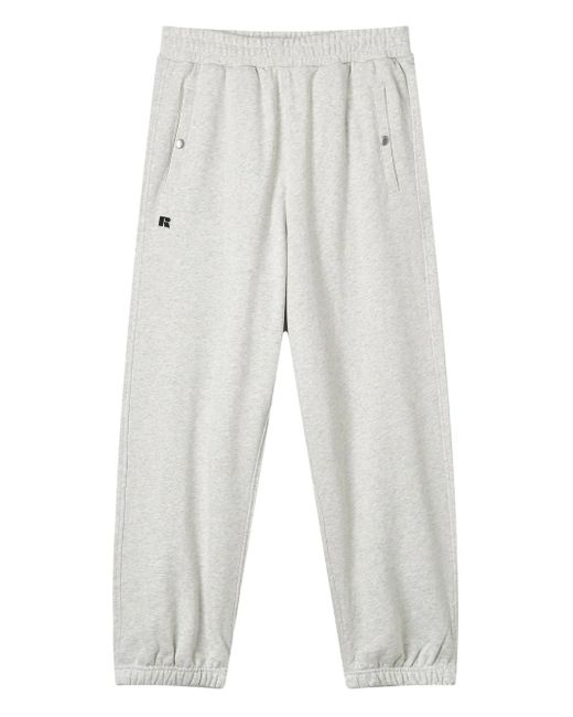 Izzue X Russell Athletic Jogginghose mit Logo-Patch in White für Herren