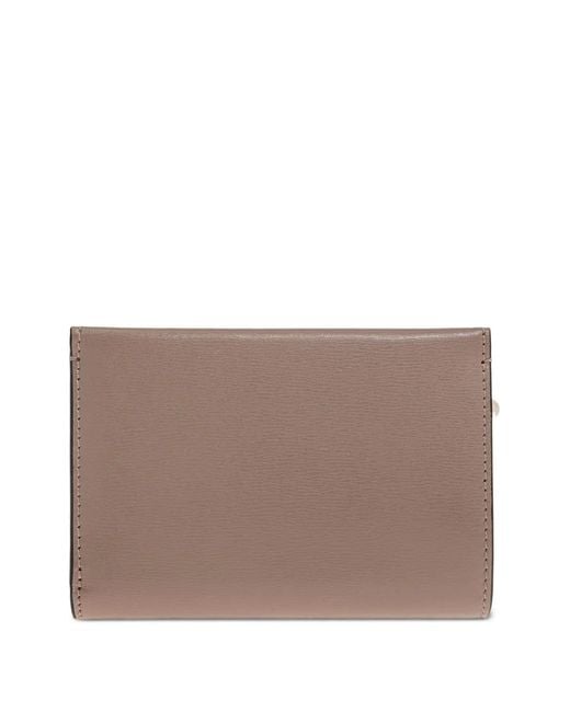 Givenchy Brown Pinch-Line Leather Wallet
