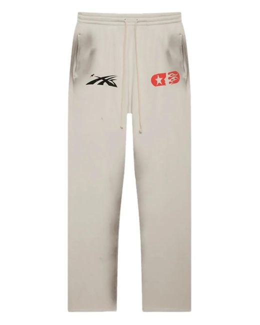 Pantalones de chándal If You Dont Like Us Beat Us HELLSTAR de hombre de color White