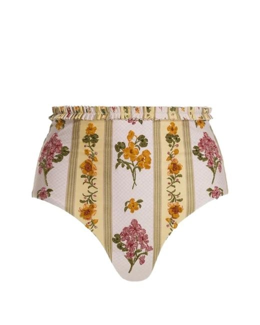 Agua Bendita Metallic Nopal Cordillera Bikini Bottom