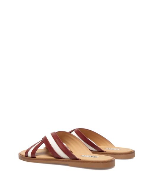 Bally Brown Glide Slides for men