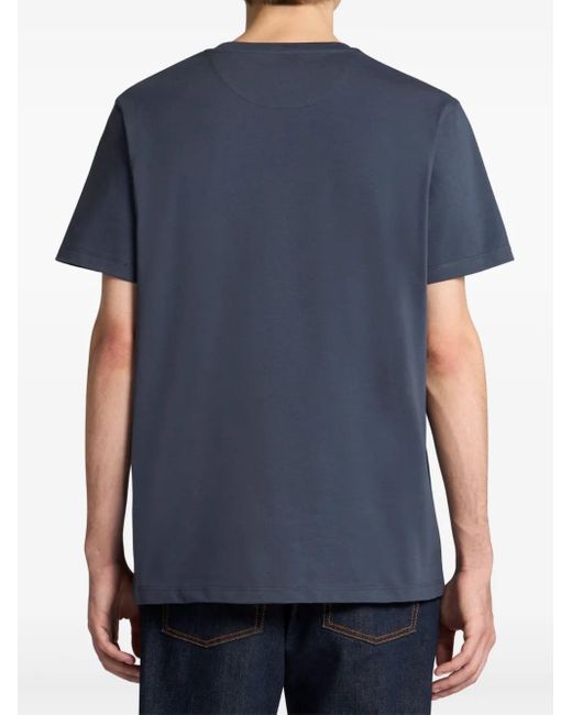 Etro Blue Logo T-Shirt for men