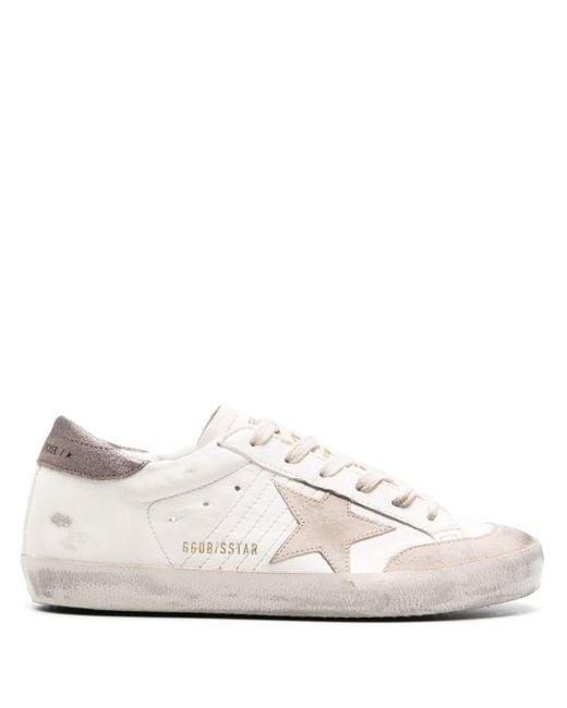 Sneakers Superstar in pelle di Golden Goose Deluxe Brand in White