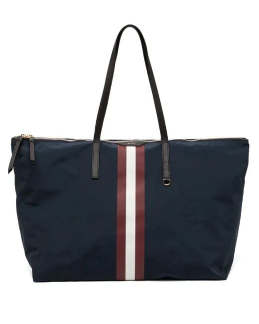 Bally Blue Code Tote Bag