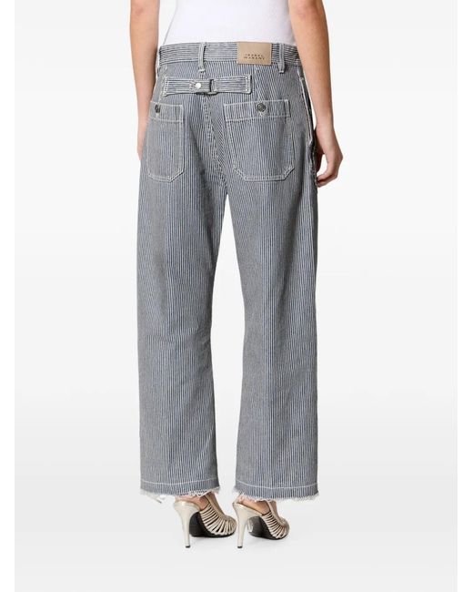 Isabel Marant Gray Ermina Pants