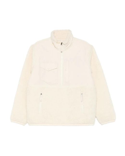 Polo Ralph Lauren Hybrid Jacke mit kurzem Reißverschluss in Natural für Herren