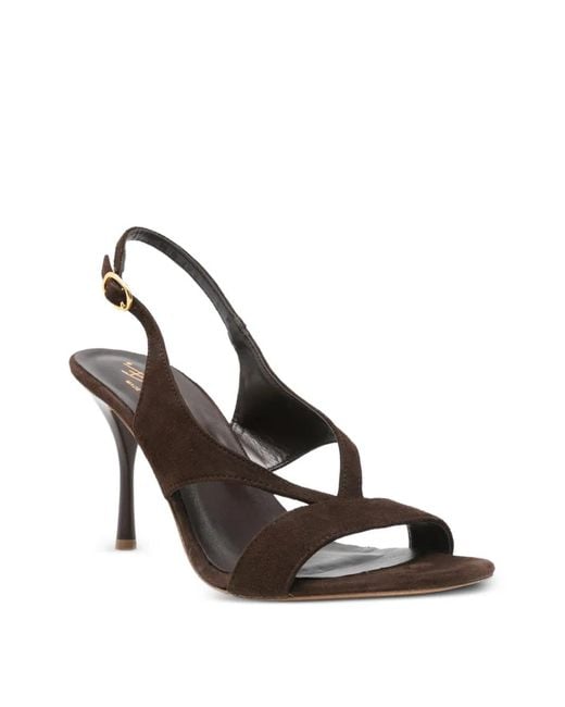 BIANCADI White Suede Sandals