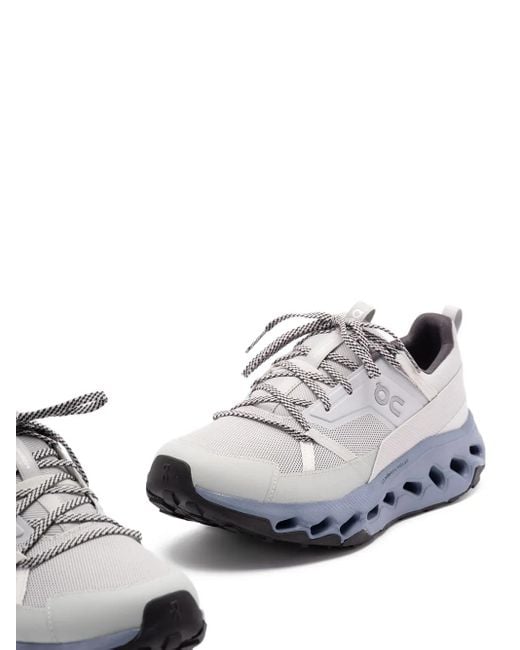 On Shoes White Cloudhorizon Textured Sneakers