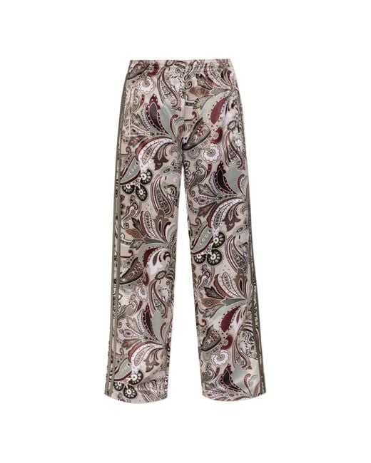 Adidas White Liberty London Firebird Satin Trackpant