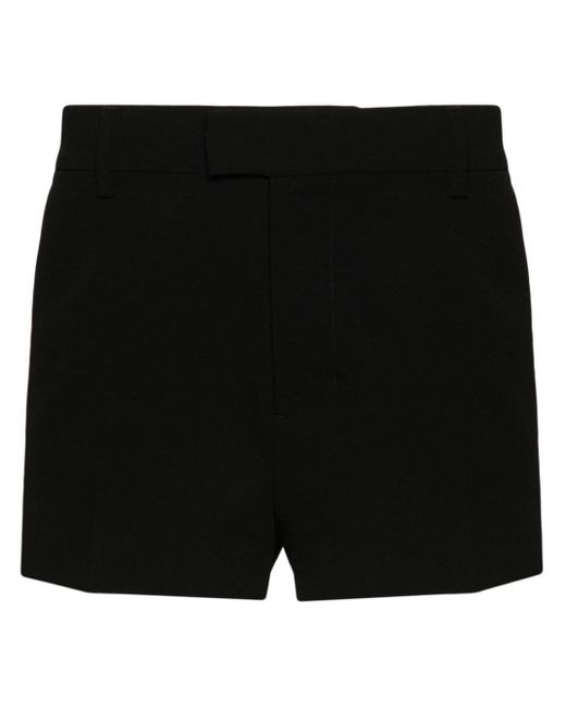 AMI Black Ami Paris Shorts for men