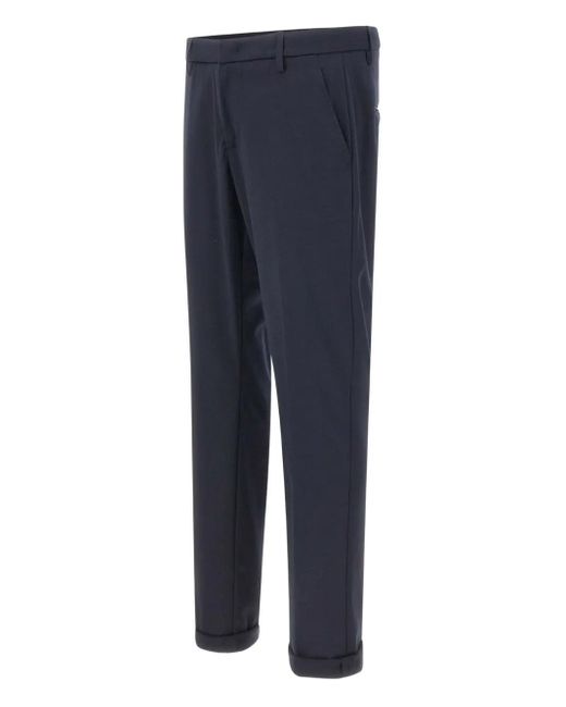 Dondup Blue Side-Pocket Pants for men