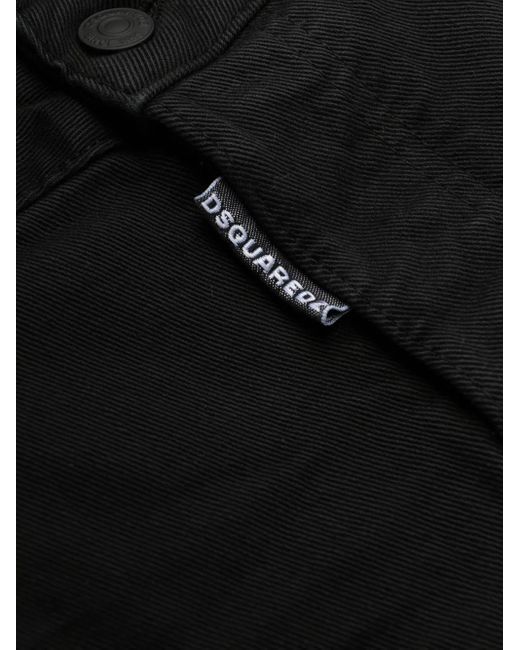 Vaqueros ajustados de talle bajo DSquared² de color Black