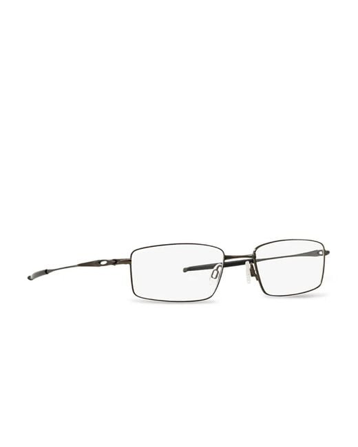 Oakley Black Top Spinner 4B Rectangle-Frame Glasses for men
