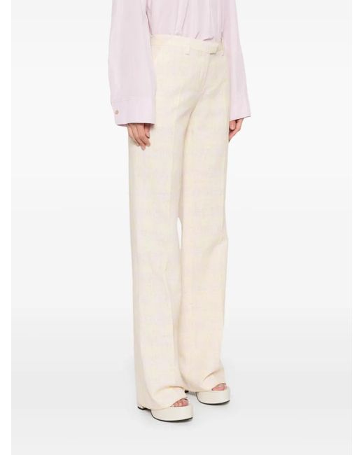 Etro White Trousers