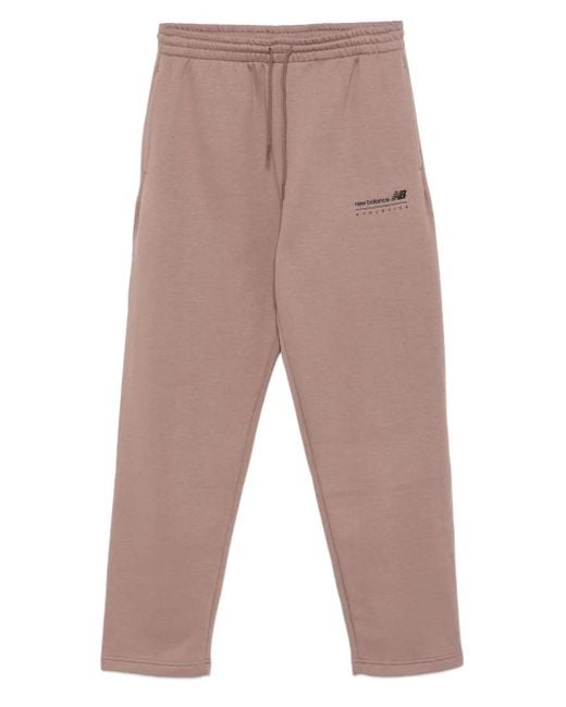 Pantalon De Jogging À Lien De Resserrage New Balance pour homme en coloris Brown