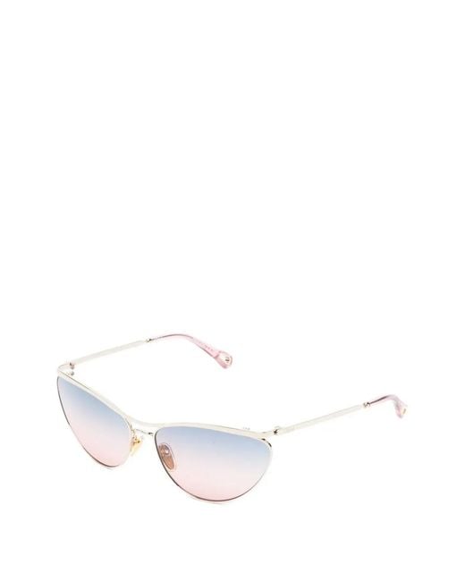 Chloé White Uma Sunglasses