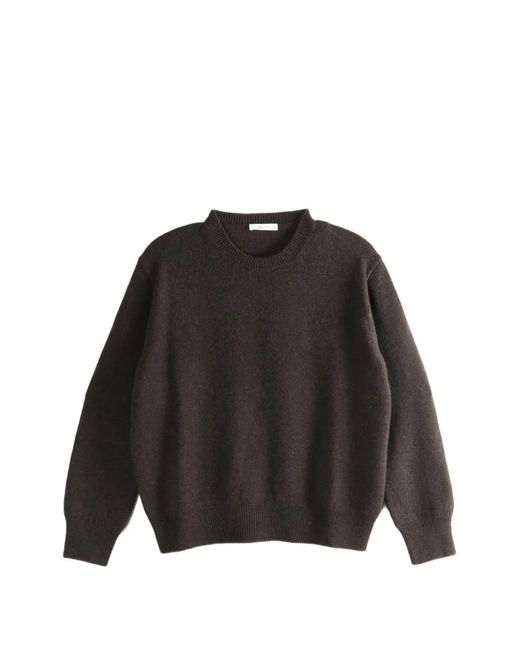 The Row Black Pullover mit rundem Ausschnitt