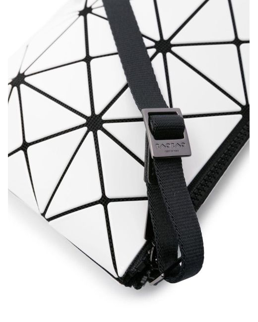 Bao Bao Issey Miyake Lucent Gloss Geometrische Crossbodytas in het White