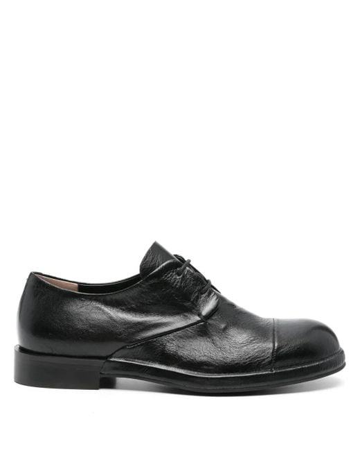 Roberto Del Carlo Black Leather Brogues