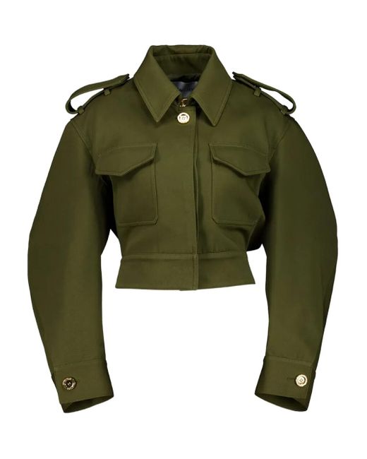 Givenchy パッチポケット ミリタリージャケット Green