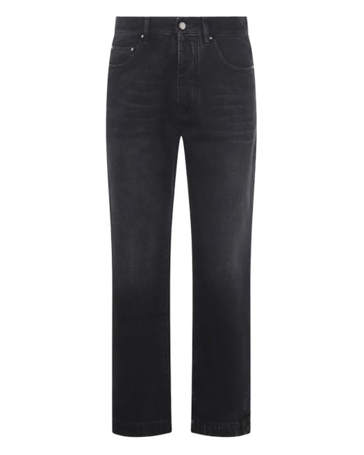 Amiri Blue Straight-Leg Jeans for men