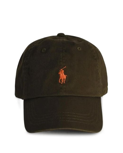 Polo Ralph Lauren Green Casquette À Logo Et Broderie Ton Sur Ton