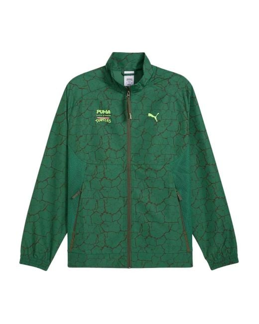 PUMA Green X Tmnt Track Jacket for men