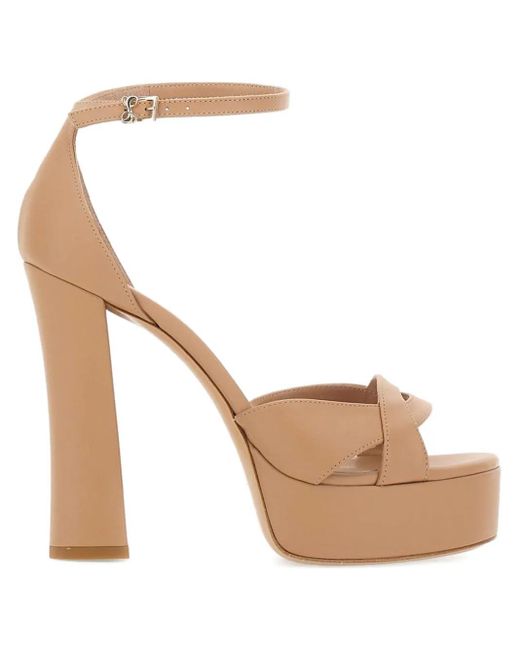 Sergio Levantesi White Vienna Sandalen 120,5mm