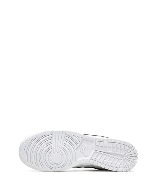 Nike White Dunk Low Retro "Reverse Panda" Sneakers