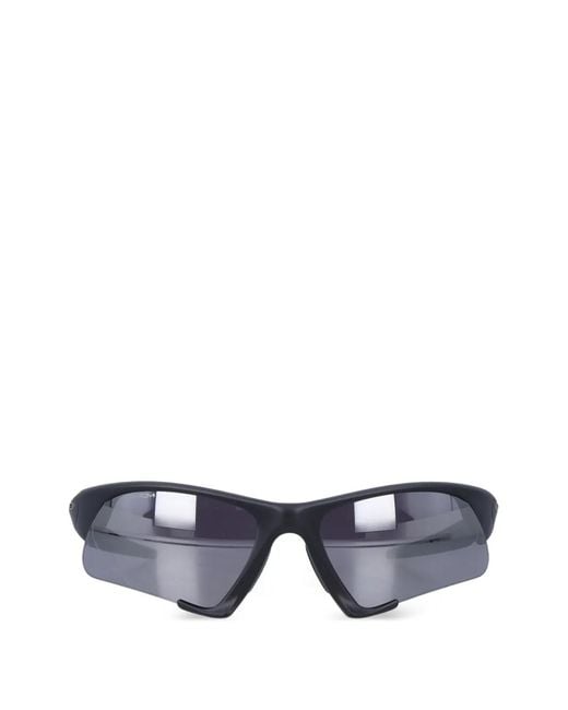 Oakley Blue Cat-Eye Frame Suture Jacket Sunglasses