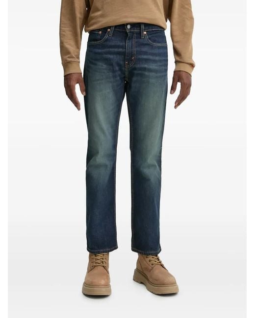 Levi's Blue 527 Five-Pockets Jeans for men