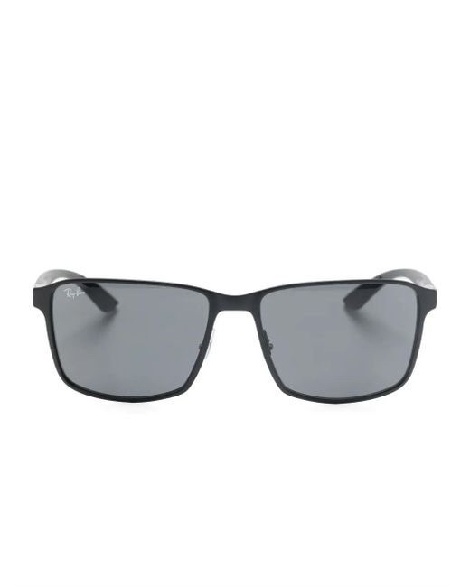 Ray-Ban スクエアフレーム サングラス Gray