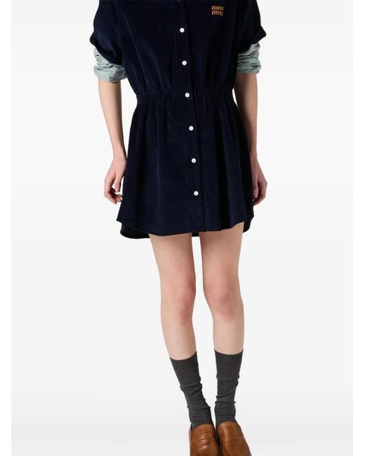 Miu Miu Blue Dress
