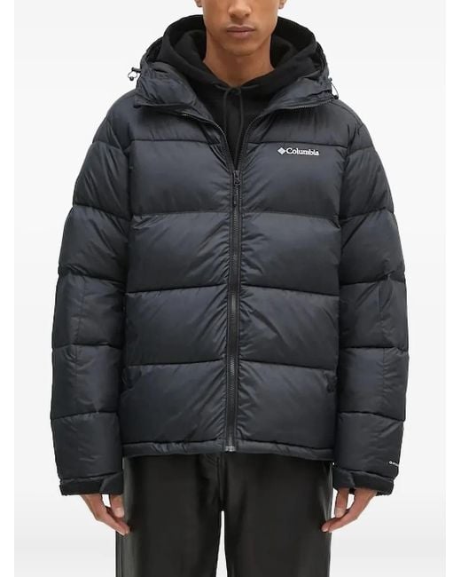 Columbia Black Pike Lake Ii Hooded Puffer Jacket for men