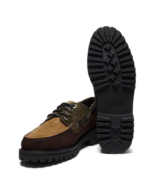 G.H.BASS Brown Ranger Camp Moccasins for men