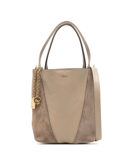Chloé Natural Petit Sac À Main Spin