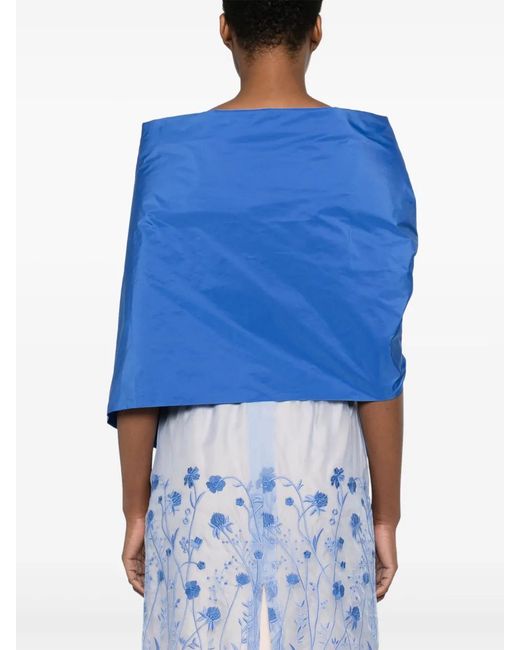 P.A.R.O.S.H. Blue Taffeta Jacket
