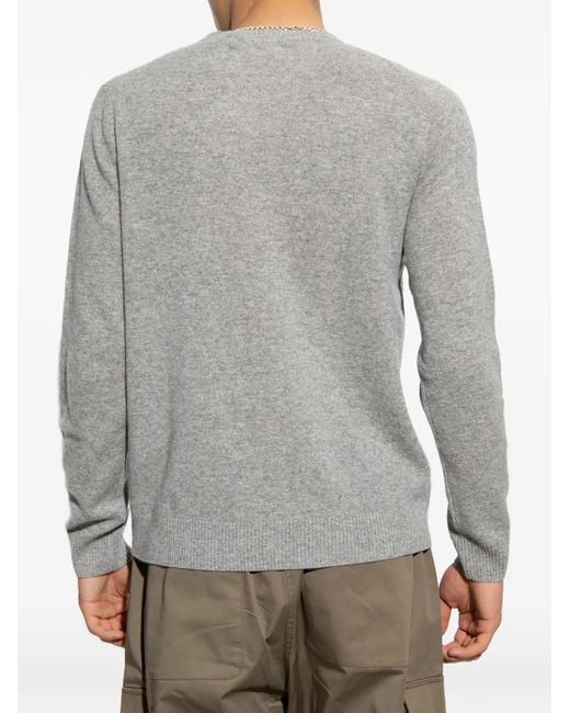 Samsøe & Samsøe Gray Nobis Cashmere Sweater for men