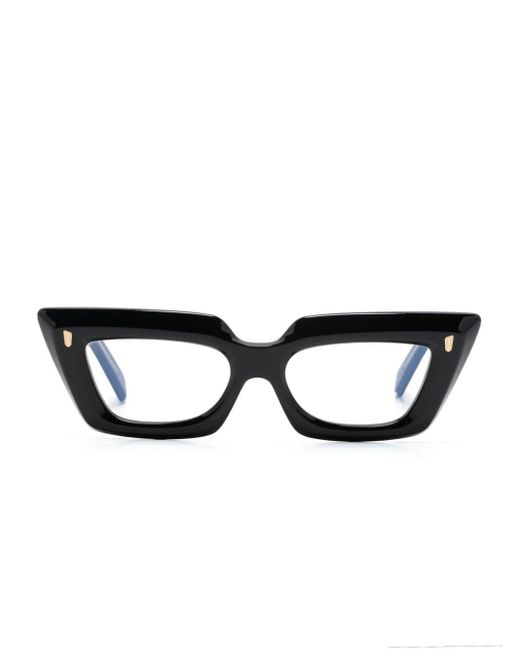 Cutler & Gross Black Brille im Cat-Eye-Design