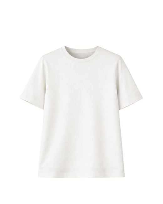 Gran Sasso White Crew-Neck T-Shirt