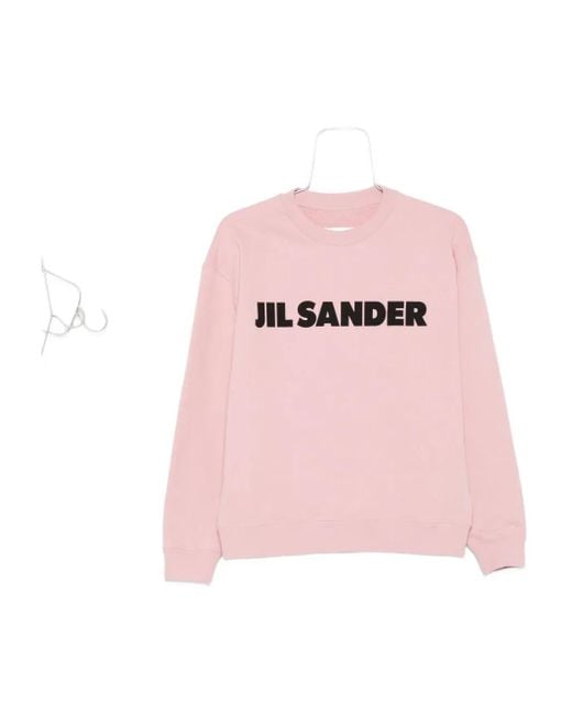 Jil Sander ロゴ スウェットシャツ Pink