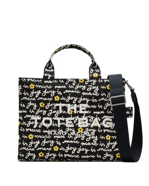 Marc Jacobs The Joy Canvas Medium Tote バッグ Black