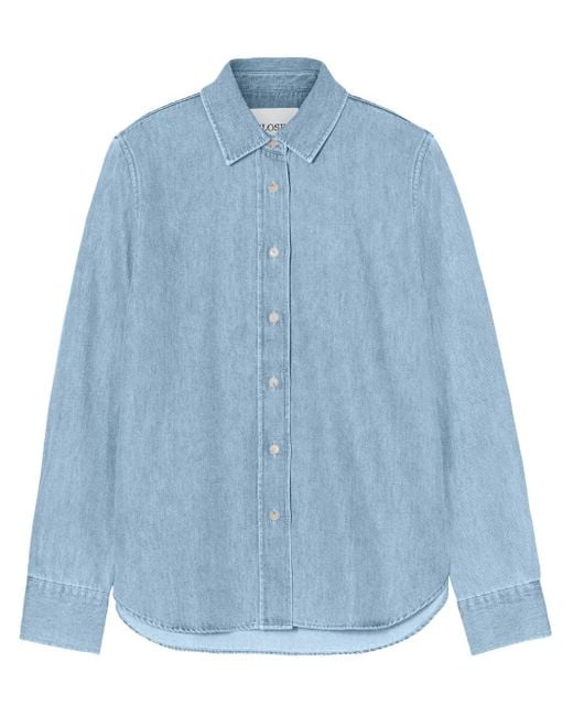 CLOSED 売れ筋商品|||クローズド シャツ トップス レディース Denim shirts Blue Denim shirt | Closed