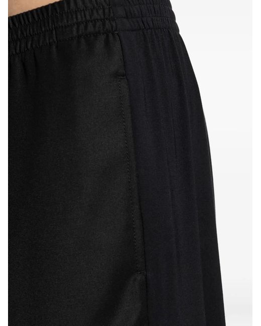 Balenciaga Black Wool Tailored Trousers for men