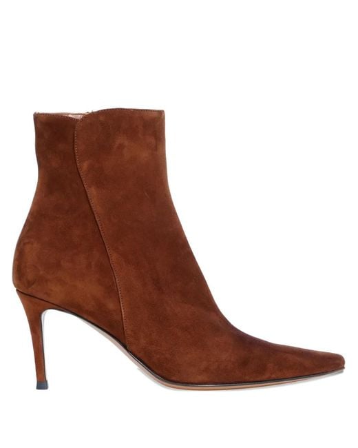 Roberto Festa Brown Saki Pointed Toe Boots