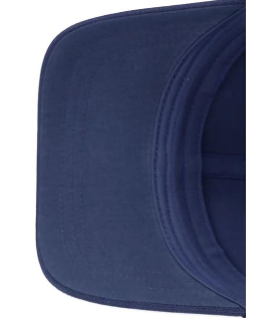 Karl Lagerfeld Blue Ikonik Baseball Cap for men