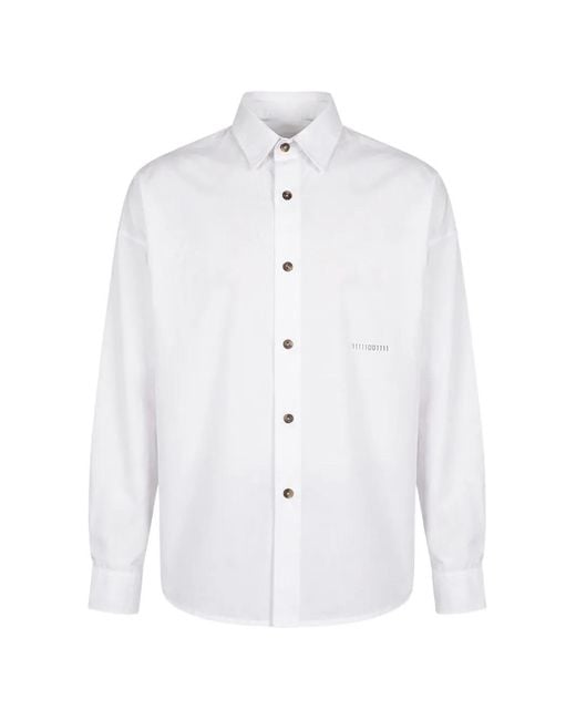 Societe Anonyme White Buttoned Oversized Shirt