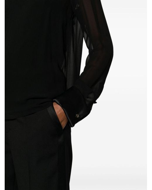 Blusa a capas Max Mara de color Black