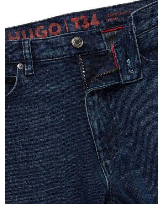 Jeans slim di HUGO in Blue da Uomo